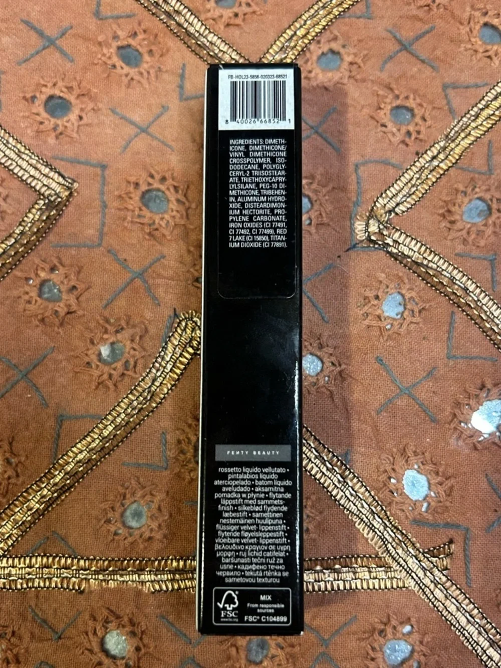 Fenty Icon Velvet Liquid Lipstick in Truth Fairy